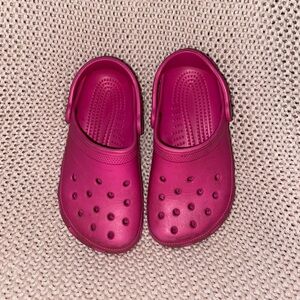 Toddler Size 10 Pink Crocs